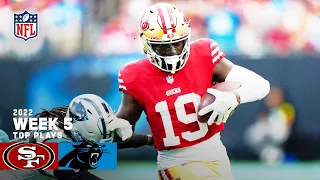 San Francisco 49ers Top Plays vs. Carolina Panthers | 2022 Regular Season Week 5