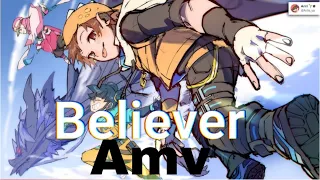 Boboiboy galaxy Sori //Believer (amv)