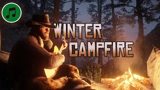 Winter Bonfire | Dark Ambient Guitar | Red Dead Redemption Inspired Music