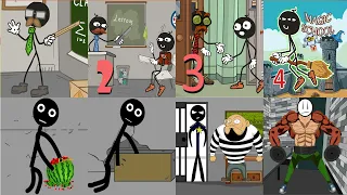 Stickman Escape School Super,Stickman School Escape 2,Stickman School Escape 3,Stickman School  4,