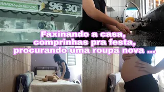 Grávida aos 15 | Vlog : Um dia comigo, últimos dias pra festa.