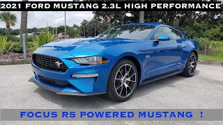 2021 Ford Mustang 2.3 L High Performance Package, POV Review, Impressed !