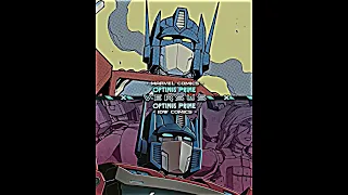 Marvel Optimus Prime VS IDW Optimus Prime | When I catch you karuta