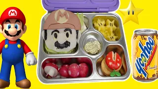 Packing The Super Mario Bros Movie Inspired Lunchbox school lunch ideas 💡