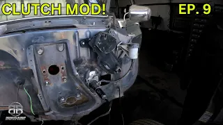 1986 Chevy Square Body Cummins Swap Clutch Slave Cylinder Install