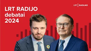 Tiesiogiai LRT RADIJO debatuose – Giedrimas Jeglinskas ir Dainius Žalimas | LRT Radijas | 2024-04-25