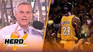 Colin Cowherd is moved to tears reflecting on Kobe's legacy & impact | THE HERD | LIVE FROM MIAMI