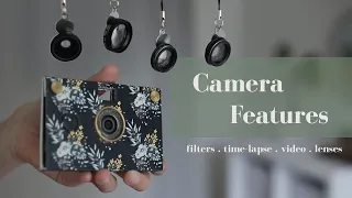 The camera features - Paper Shoot Camera