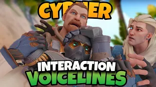 Valorant - Cypher Interaction Voice lines With Other Agents