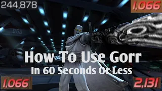 How To Use Gorr In 60 Seconds Or Less #mcoc #mcocgorr #gorr