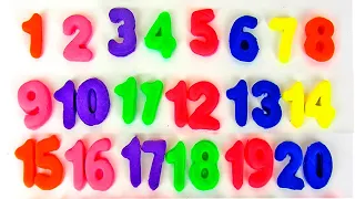 Learn numbers (1-20) in English. Учим цифры от 1 до 20 на английском.Цифры на английском #numbers