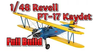 1/48 Revell PT-17 KAYDET FULL BUILD