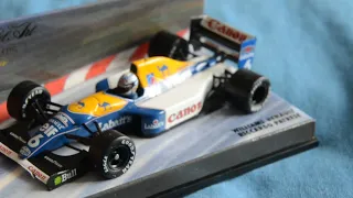 Minichamps Williams FW14 - Riccardo Patrese 1992 F1 Diecast model car review