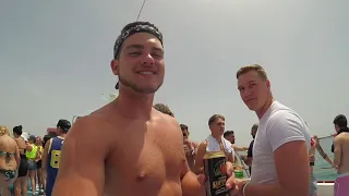 КИПР #3 АЙЯ-НАПА ВЕЧЕРИНКА FANTASY BOAT PARTY, ГОЛУБАЯ ЛАГУНА И ПРЫГАЕМ С ПАЛУБЫ AGIA NAPA VLOG 2016