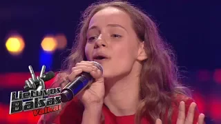 Airidija Belozaraitė - I Wanna Dance With Somebody | Blind Auditions | The Voice Kids Lithuania S01