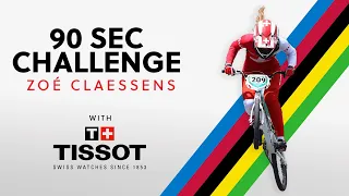 90 sec Tissot Challenge with BMX Racing star, Zoe Claessens
