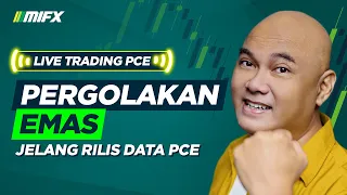 LIVE TRADING PCE |  Dampak Konflik Gaza, Kemana Arah Emas Jelang Rilis Data PCE? (GOLD, OIL, FOREX)