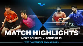 Nima Alamian/Noshad Alamiyan vs Chuang Chih-Yuan/Kao Cheng-Jui  | MD R16 | WTT Contender Amman 2023