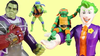 Teenage Mutant Ninja Turtles Mutant Mayhem Adventures | Hulk Family Superhero Team