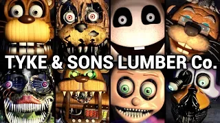 Tyke and Sons Lumber Co. All Jumpscares