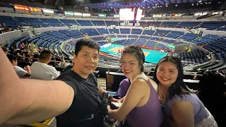 Our First PVL Experience.. Chocomucho vs Creamline April 18,2024