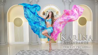 ♪♫ KARINA MELNIKOVA ♪♫ Dance of two shawls 2020