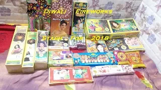 Diwali Crackers Fireworks Stash 2018