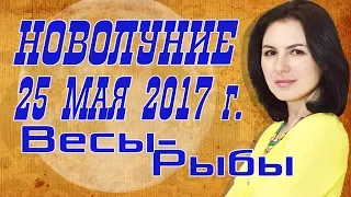 НОВОЛУНИЕ 25 МАЯ 2017 г. Гороскоп от Весов до Рыб.