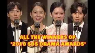 181231 ~ All The Winners Of 2018 SBS Drama Awards