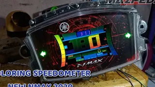 Coloring Speedometer new Nmax 2020