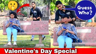 Guess Who Prank | Pahchan Kon Prank on Girls | Valentine Special Prank |