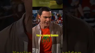 The Big Bang Theory | Sheldon: Stop Yelling! You’re Making Sheldon Cry! #shorts #thebigbangtheory