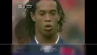 Ronaldinho - Tous ses buts avec le PSG