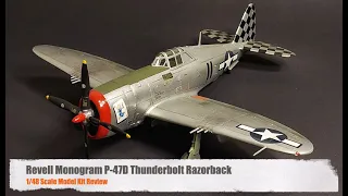 P-47D Thunderbolt Model Kit Review - 1/48 Revell Monogram - Still Worth Building?