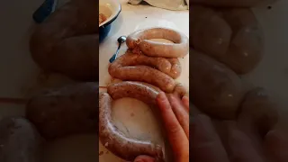 домашняя колбаса из свинины