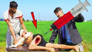 Must Watch New Comedy Video 2022 Injection Wala Comedy Video Doctor Funny Ep-04 By @MZB FUN TV