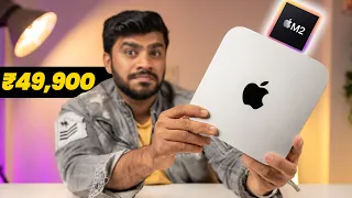 Most POWERFUL PC (Mac) Under ₹50K - Apple M2 Mac Mini Unboxing 😍