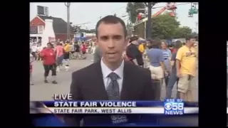 Hundreds of racist Black youths attack Whites at Wisconsin State Fair