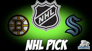 Boston Bruins vs Seattle Kraken 2/15/24 NHL Free Pick | NHL Betting Tips