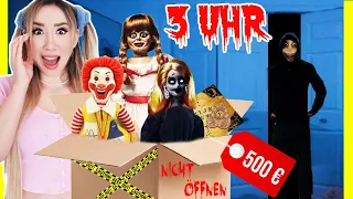 ÖFFNE niemals 500 EURO XXL Mystery BOX um 3 Uhr Nachts (Kaufe nicht ONLINE wenn ES verflucht ist)