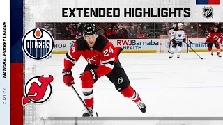 Edmonton Oilers vs New Jersey Devils Dec 31, 2021 HIGHLIGHTS