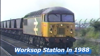 BR in the 1980s Worksop Station on 29th June 1988