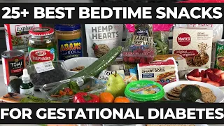 Bedtime Snack For Gestational Diabetes (for good blood sugar levels)