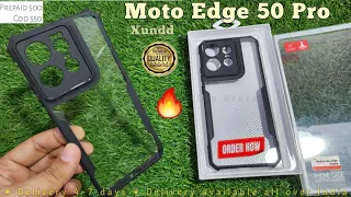 Moto Edge 50 Pro Transparent Back Cover ! Moto Edge 50 Pro Original Back Cover