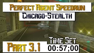 Perfect Dark Speedrun Perfect Agent part 3.1 Chicago - Stealth