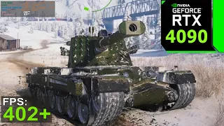 World of Tanks : RTX 4090 24GB - Kranvagn - (2k MAX Ultra Settings)