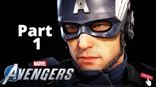 MARVEL'S AVENGERS Walkthrough Gameplay Part 1 - CAMPAIGN INTRO (2020 FULL GAME)