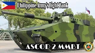 The modern tank of Philippine Army (Sabrah ASCOD 2 MMBT)