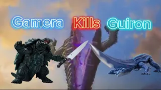 Gamera Kills Guiron (Rebirth)