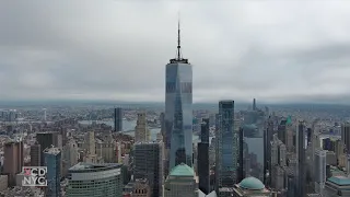 Rising Above: A Jaw-Dropping Aerial View of One World Trade in NYC